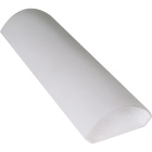 White glass OPALINO W.35xL.11,5xH.5cm, for wall lamps