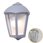 Wall Lamp FABIO 1xE27 IP55 L.21,5xW.11,5xH.29cm grey resin