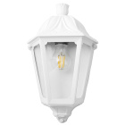 Wall Lamp IESSE 1xE27 IP55 L.22xW.13xH.35cm white resin