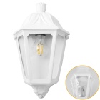 Wall Lamp IESSE 1xE27 IP55 L.22xW.13xH.35cm white resin