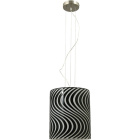 Pendant Light SILVANA 3xE27 H.Reg.xD.26cm Black/White