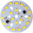 Round LED module 10W D.56mm 570lm 3000K 230V