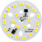 Round LED MODule 10W D.56mm 570lm 3000K 230V CABLE 30cm