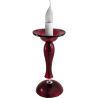 Candeeiro de mesa ARLENE 1xE14 Alt.36xD.14,5cm Vermelho