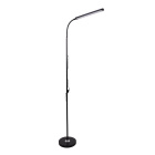 Lámpara de Pie OFFICE 8W LED 3000-4000-6000K A.174xD.21cm negro