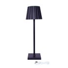 Table Lamp CLUB with USB cable and charger IP54 1x3,5W LED 300lm H.37,5xD.11,8cm Black