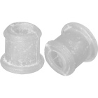 Transparent plastic bushing to ceramic bases 1xD.1,1cm