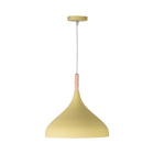 Pendant light COLONIA D.30cm 1xE27 in yellow metal