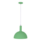 Colgante HAGEN D.30cm 1xE27 en metal verde