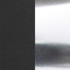 Tela PERCALINE 35 preta/METAAR prata brilh. 140cm