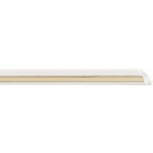 Plastic frames white/gold for lampshades 0,86cm (Coil 100m)