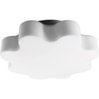 Plafond TRABIJU pequeno 1xG9 Alt.7xD.18cm Branco