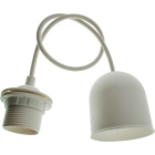 Armazón para Colgante PN 1xE27 Al.Reg.xD.7cm Blanco (022540)