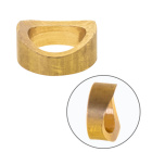 Compensating washer for stamped articulated arm H.0,6xD.1,4cm, in raw brass