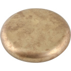 Stamped base for table/floor lamp H.2,3xD.12cm, in raw brass