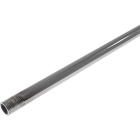 Rigid tube with threaded ends L.20cm M10x1, in chromed iron