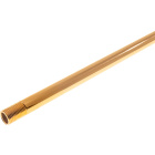 Rigid tube with threaded ends L.20cm M10x1, in golden iron