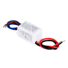 Constant current led driver AC/DC 700mA 3W IP65, in plastic