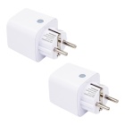 Shelly Plug M Gen3 Branco 2 unid. — Tomada Inteligente Wi-Fi 16A 2500W com Medição