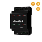 Shelly Pro 3 — 3-channel smart relay for DIN rail 3x16A Wi-Fi + Bluetooth + LAN