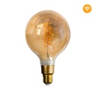 Shelly Vintage E27 G125 — Lâmpada LED de filamento E27 4W 260lm regulável, Wi-Fi