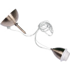 Armazón para Colgante SUSP con cable de acero 1xE27 Al.Reg.xD.10cm Cuero
