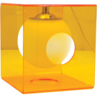 Table Lamp RITA 1xE14 L.19,5xW.22xH.22cm Orange