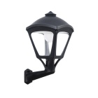 Wall Lamp SERGIO 1xE27 30W CCT (2colors) switch IP55 L.33xW.39xH.58,5cm black resin