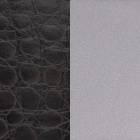 Tela ALLIGATOR PVC prata 140cm castanho