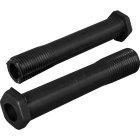 Black threaded Tubes 5,3xD.1,3cm