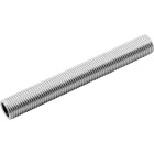 Tubo roscado L.13cm M10x1, en hierro galvanizado