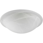 Vidro DUNA redondo branco D.30xAlt.6cm para plafond