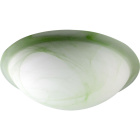 Vidro DUNA redondo verde D.30xAlt.8cm para plafond