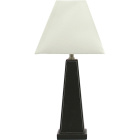 Table Lamp BRIGITE 1xE27 L.25xW.25xH.53cm Brown/Beije