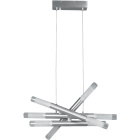 Pendant Light DINA 8xG9 H.Reg.xD.53cm Satin Nickel