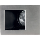 Downlight PROMETHEUS rectangular 1xGX5.3 L.12xW.9xH.0,3cm Satin Nickel