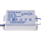 Balastro electrónico 9W, em plástico