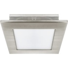 Plafond CAVA 2xE27 L.27xW.27xH.8cm Satin Nickel