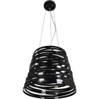 Suspensão ELSA 1xE27 Alt.Reg.xD.40cm preto