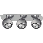 Aplique DALI 3xGU10 C.40xL.14xAlt.9cm cromado