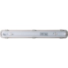 Armadura estanque CORAL I IP65 1x14W G5 T5 C.61,8xL.8,1xAlt.7,4cm cinzento