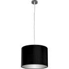 Pendant Light NICOLE 1xE27 H.Reg.xD.30cm Black