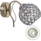 Aplique BALBINA 1xE27 C.13xL.24xAlt.18cm oxidado