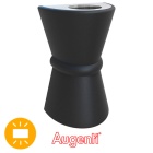 Aplique SIRIUS IP44 2xE27 C.19xL.15xAlt.30cm preto