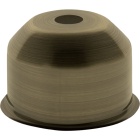 1/2 copo para suporte de lâmpada E27 Alt.3,5xD.5,2cm, em metal oxidado