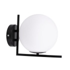 Aplique AIMEE 1xE27 C.20xL.27,5xAlt.22cm preto