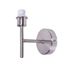 Base para aplique MALDIVAS 1xE14 C.10xL.13,5xAlt.16,2cm níquel