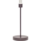 Base para candeeiro de mesa MALDIVAS 1xE14 Alt.33xD.13cm castanho