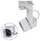 Foco quadrado para calha AYRTON (2 condutores) 1xGU10 C.7xAlt.14,5cm branco