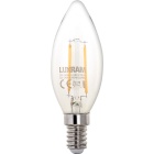 Lâmpada E14 (fino) Vela CLASSIC LED 2W 2700K 250lm transparente-A++